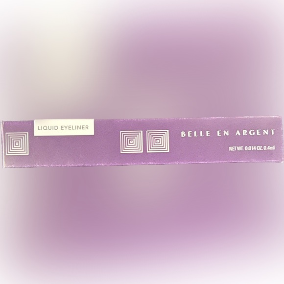 Belle En Argent Fine Print Liquid Eyeliner Black NWT - Picture 2 of 3